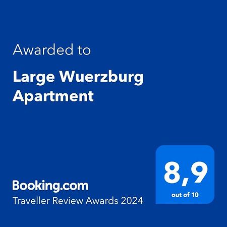 Large Wuerzburg Apartment Dış mekan fotoğraf